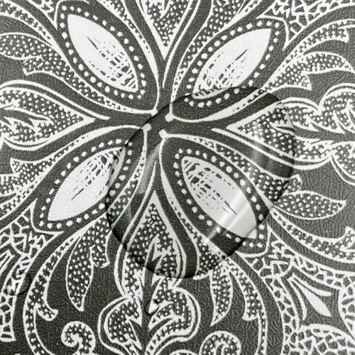 Vista 2 de Rollo de papel tapiz de pétalos negros de 14.7 pies para despegar y pegar, extraíble, encimeras de pared, protector contra salpicaduras en muro