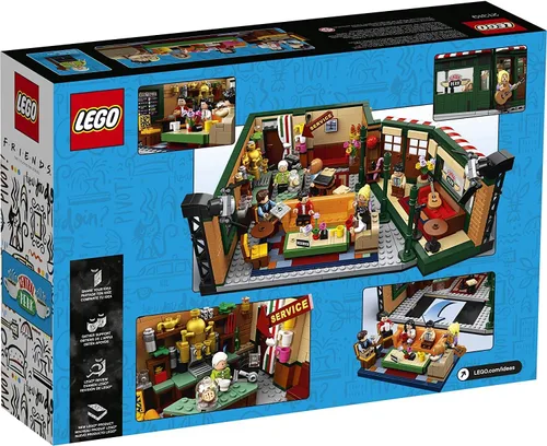 Vista 2 de LEGO Ideas 21319 Central Perk - Kit de construcción (1070 piezas)