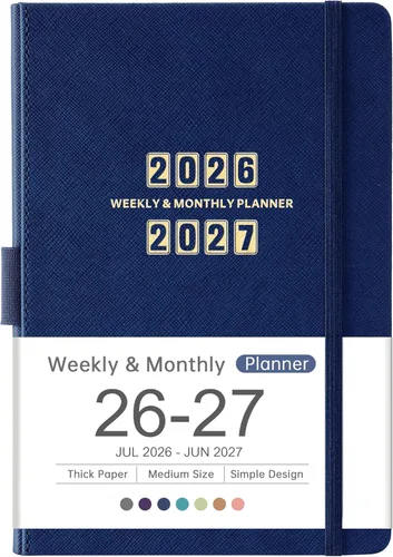 Vista 9 de Artfan Agenda 2026 – Agenda 2026 semanal y mensual, enero 2026 a diciembre de 2026, 2026, planificadores de cuero, 5.75 x 8.25 pulgadas, color verde
