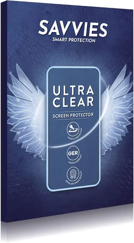 Vista 3 de savvies Paquete de 18 protectores de pantalla compatibles con Panasonic HC-VX3 Protector de pantalla transparente