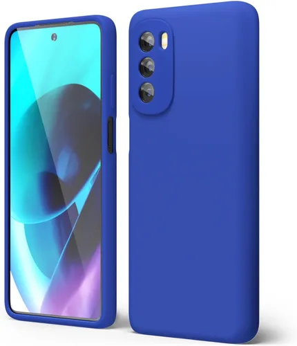 Vista 61 de oakxco para Motorola Moto G Stylus 5g 2021 Funda de teléfono de silicona líquida, delgada y suave, de goma de caucho, TPU, cubierta simple y lisa