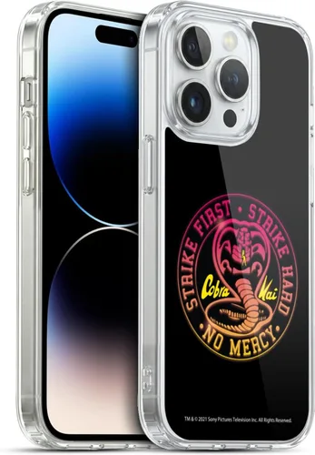 Vista 81 de Head Case Designs Funda de gel suave con licencia oficial de Cobra Kai Eagle Fang Logo Key Art compatible con Apple iPhone 7 Plus/iPhone 8 Plus