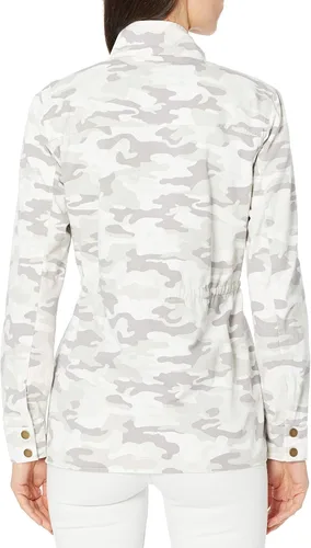 Vista 2 de Mud Pie Chaqueta utilitaria Porter para mujer Blanco