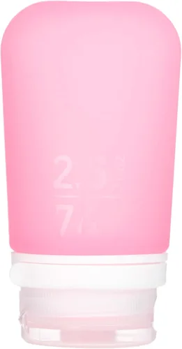 Vista 9 de Humangear GoToob, pequeño padre, Agua (Aqua)), HG3161 Refillable & Leak-Proof Silicone Travel Size Bottles with Locking Cap for Toiletries