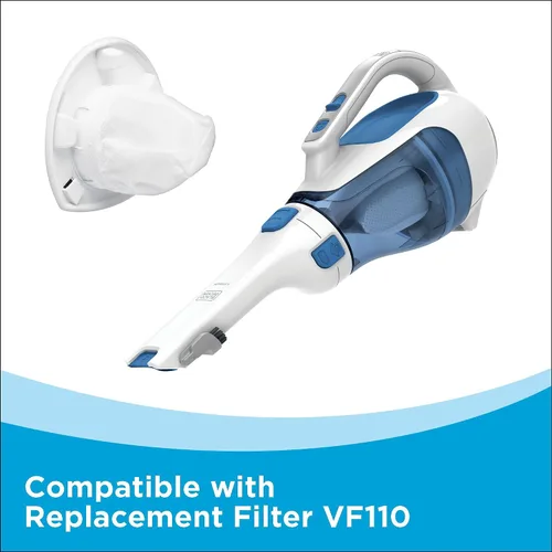 Vista 6 de Aspiradora manual inalámbrica de litio Black+Decker HHVI320JR02 Magic Blue