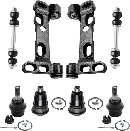 Vista 46 de Detroit Axle - Kit de suspensión frontal de 8 piezas para Chevy Silverado