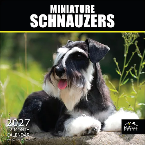 Vista 123 de MICASA PRESS Calendario de pared de Australian Shepherds Aussies 2027 02 - Pastores australianos