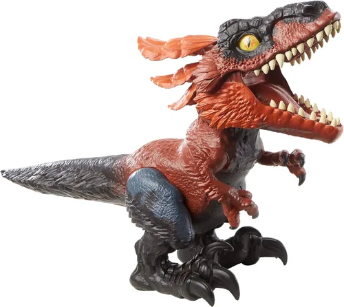 Vista 7 de Jurassic World Dominion Uncaged Ultimate Pyroraptor Dinosaur Toy - Figura de acción con movimiento y sonido interactivos