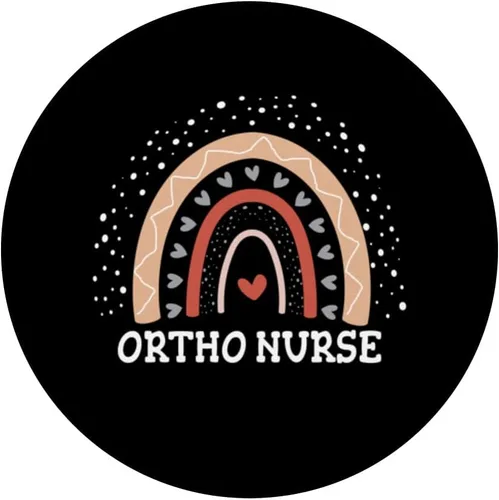 Vista 3 de Ortho Nurse Nursing Cute Men Women RN Ortho Ortho Nurse PopSockets intercambiables PopGrip