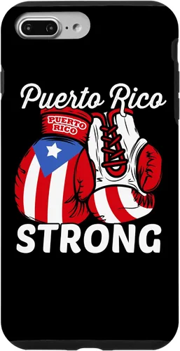 Vista 12 de Guantes de boxeo con la bandera de Puerto Rico para iPhone 16 Boricua Puerto Rican Pride Case