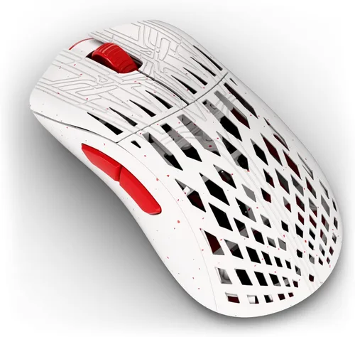 Vista 2 de PWNAGE Stormbreaker Carbon Fiber MAX CF Mouse inalámbrico para juegos 8 kHz - 1.59 oz Ultraligero Esports Pro Gamer Flawless Professional PAW3950