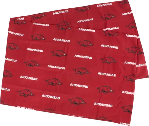 Vista 45 de College Covers Everything Comfy Arkansas Razorbacks - Par de fundas de almohada, estándar, 20 x 30 pulgadas, incluye 2 fundas de almohada