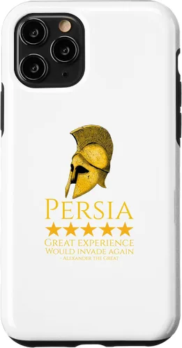 Vista 27 de iPhone 16 Alexander The Great - Persia - Ancient Greek History Meme Case
