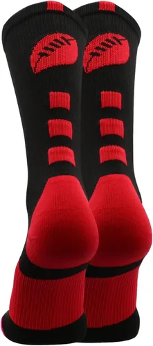 Vista 6 de MadSportsStuff Football Socks Crew Length for Boys or Men, Football Gift