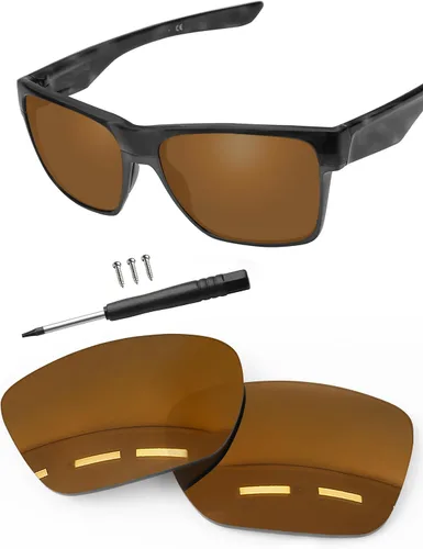 Vista 14 de 1.6MM Polarized Replacement Lenses & Accessories for Oakley TwoFace Family Sunglasses Iridium negro - Policarbonato polarizado