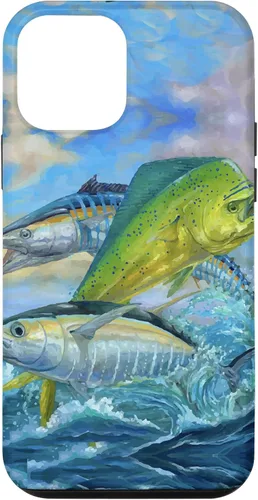 Vista 16 de Lindo Mahi Mahi Pesca Pescado Atún Caso para iPhone 17