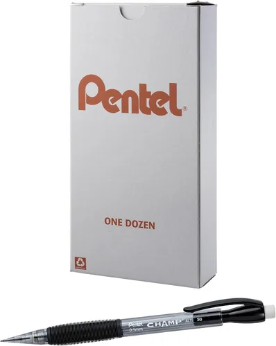 Vista 6 de Pentel Champ Starter Set con lápiz automático con plomo, (0.020 in), surtido, paquete de 2 (A2CBP)