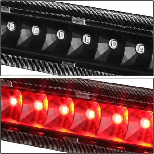 Vista 3 de DNA MOTORING 3BL-4RUNNER03-LED-BK Luz de freno LED de tercera cola con carcasa negra [compatible con 03-09 4Runner]