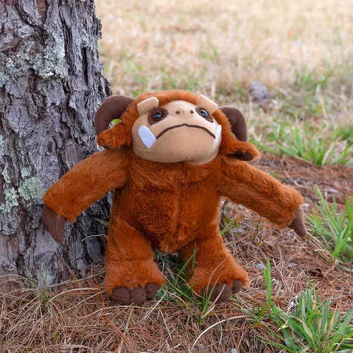 Vista 4 de Toy Vault Laberinto de peluche de Ludo, figura de peluche de la película Laberinto de Jim Henson