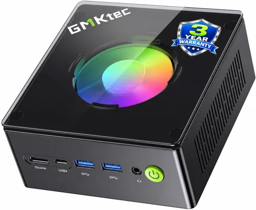 Vista 12 de GMKtec Mini PC M7 Ultra Gaming Ryzen 7 PRO 6850U, 16 GB DDR5, 512 GB SSD