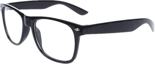Vista 2 de Gafas de sol transparentes vintage Buddy Wayfarer Blues Brothers, Negro