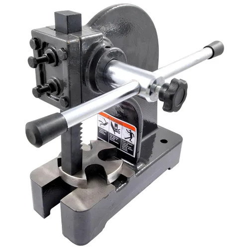 Vista 10 de HHIP - Prensa de husillo de servicio pesado ABS Import 8600-0032, capacidad de 1 tonelada, altura máxima de 5.63 pulgadas (paquete de 1)