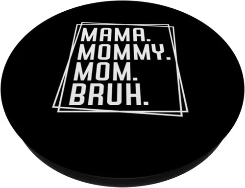 Vista 2 de Mama Mommy Mom Bruh Día de la Madre 2022 PopSockets PopGrip intercambiable