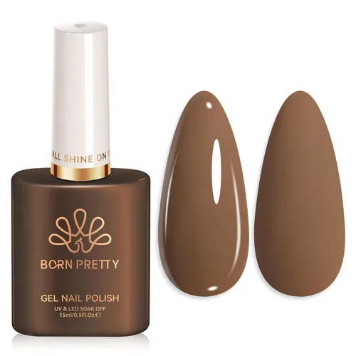 Vista 27 de Born Pretty - Esmalte de uñas de gel negro, diseño de Halloween negro opaco Negro puro