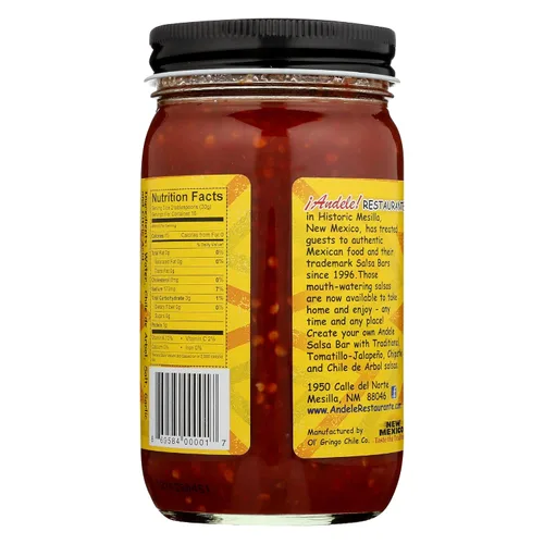 Vista 4 de Andele, Salsa Chile De Arbol, 16 onzas