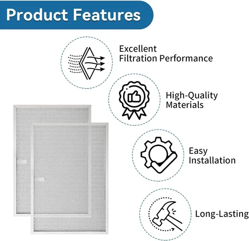 Vista 8 de BPS1FA36 - Filtro de aluminio para campana extractora de 11-3/4 x 17-1/4 x 3/8 pulgadas, compatible con Broan QS1 de 36 pulgadas y NuTone Allure 36