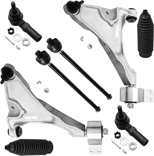 Vista 68 de Detroit Axle - Kit de suspensión frontal de 8 piezas para Chevy Silverado