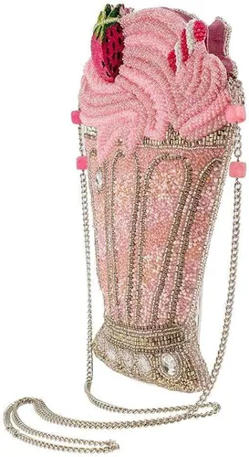 Vista 4 de Mary Frances Shake It Up Crossbody para mujer, rosa, talla única de EE. UU, Rosado