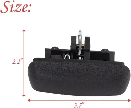 Vista 2 de Mango de cierre para guantera compatible con Dodge Durango Dakota Para 1997 1998 1999 2000 Año, Sustituye a 5EM34LAZ