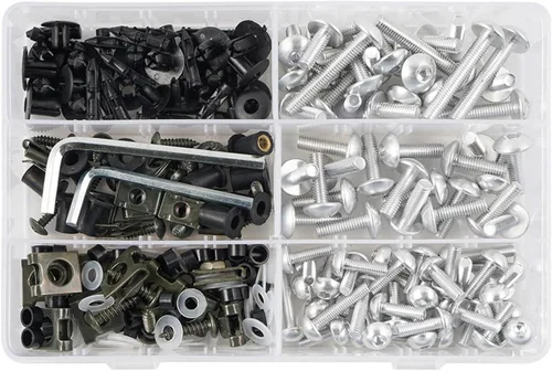 Vista 8 de Complete Fairing Bolts Screw Compatible with Versys 650 Compatible with Ninja 650R 1000 Z750 Z1000 ZZR600 ZX6R ZX7R ZX9R ZX10R ZX12R ZX14R
