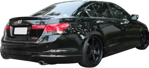 Vista 3 de IKON MOTORSPORTS Alerón de maletero compatible con Honda Accord Sedan 2008-2012 de 4 puertas, estilo de fábrica pintado #B552P Bali Blue Pearl ABS