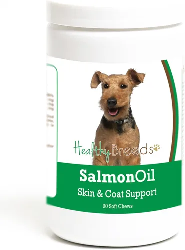 Vista 212 de Healthy Breeds Affenpinscher - Masticables suaves de aceite de salmón, 90