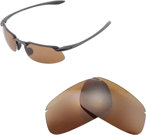 Vista 3 de Walleva Lentes de repuesto para gafas de sol Maui Jim Kanaha, múltiples opciones disponibles