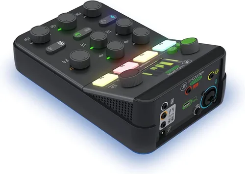 Vista 5 de Mackie M-Caster Studio - Mezclador de transmisión en vivo para escritorio, color negro
