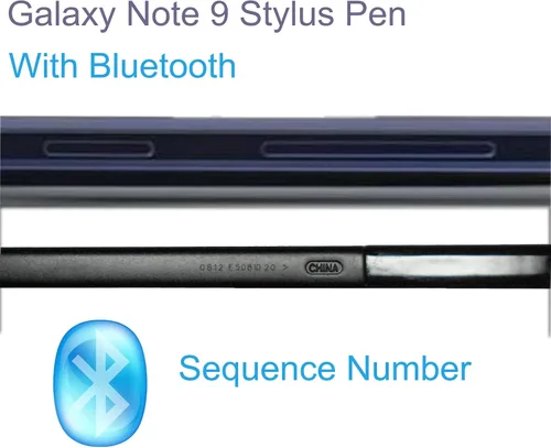 Vista 6 de Galaxy Note 9 S Pen con repuesto Bluetooth para Samsung Galaxy Note 9 Pen , Galaxy Note 9 Stylus Pen repuesto para Samsung Galaxy Note 9 (negro)