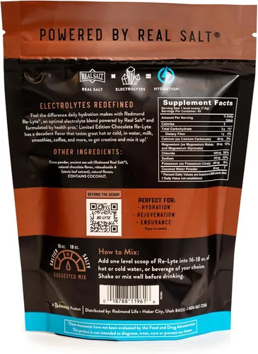 Vista 2 de REDMOND Mezcla de electrolitos de hidratación Re-Lyte Edición Limitada (Chocolate)