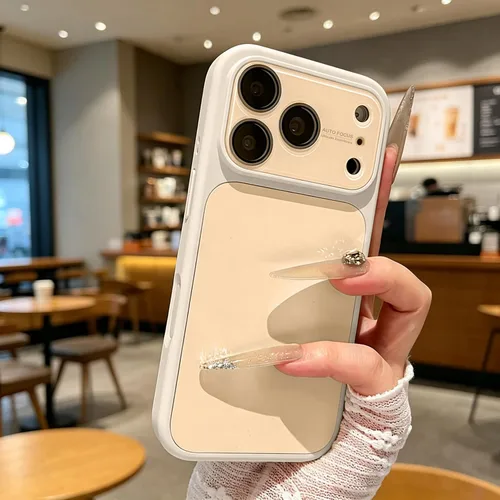 Vista 3 de Funda de silicona líquida para iPhone 17 Pro Max equipada con película protectora de lente, anticolisión suave al tacto y resistente a las manchas