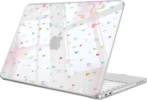 Vista 9 de Fintie Funda para MacBook Neo de 13 pulgadas A3404 2026, transparente Cristal transparente