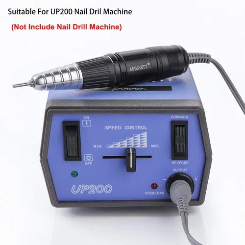 Vista 7 de Makartt Taladro de uñas para máquina Up200, paquete de lima eléctrico profesional con brocas de uñas 5 en 1, brocas cónicas de carburo de tungsteno