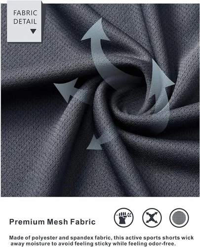 Vista 5 de NORTHYARD Pantalones cortos deportivos de baloncesto para hombre, de 5, 7, 10 pulgadas, para entrenamiento, gimnasio, secado rápido, pantalones