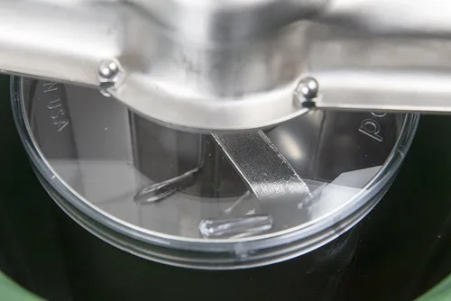 Vista 5 de PREMIUM 6 cuartos de galón - Máquina de helados de acero inoxidable Immergood - Manivela