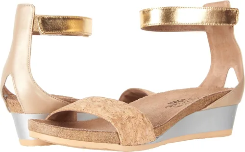 Vista 10 de NAOT Calzado Pixie Sandalia para mujer Lagartija beige/oro rosa