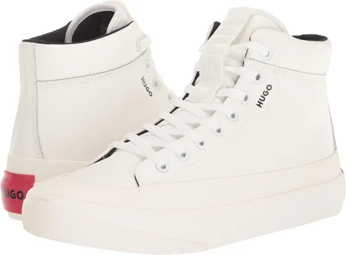 Vista 7 de HUGO Men's Tonal Leather High Top Sneakers
