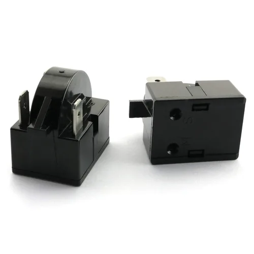 Vista 6 de RLECS 2pcs 3 Pin Coolers Compresor Starter QP-02-4.7 PTC Refrigerador Start Relay 4,7 ohm