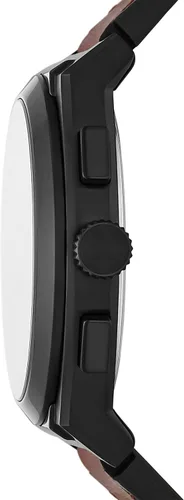 Vista 2 de Fossil Reloj cronógrafo de cuarzo Everett para hombre Negro Oliva Cronógrafo