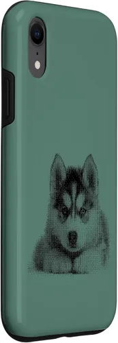 Vista 3 de Siberian Husky for Dog Mom and Paw Parents Case for iPhone XR